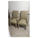 AptDeco style fully upholstered contemporary