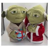 Star Wars Yoda Plush Figure Pair ï¿½ Happy Birthday