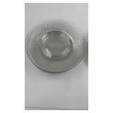 Vintage Glass Dessert / Salad Plates
