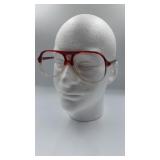 Ora Vintage Two-Tone Oversized Eyeglass Frames