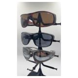 Sport Wrap Sunglasses ï¿½ Tortoise, Black &
