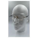 Carlo Capucci ï¿½ Oval Optical Frames, Gold/Black,