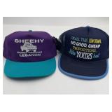 Vintage Snapback Hat Pair