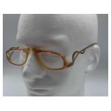 Vintage Peach/Blush Eyeglass Frames