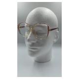 Vintage Cypress Oversized Clear & Red Accent