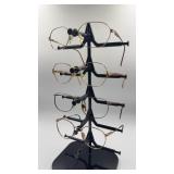 Vintage Gold Metal Eyeglass Frames | Joan