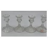 Lead Crystal Candlestick Holders