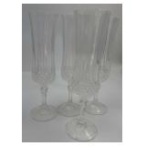 Crystal Champagne Flutes