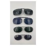 Clip-On Sunglass Lenses ï¿½ Mixed Sizes & Shapes