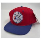 Vintage Philadelphia 76ers Snapback Cap w/