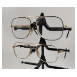 Vintage Metal Aviator-Style Eyeglass Frames