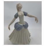 Vintage Lladrï¿½-Style Porcelain Ballerina Figurine