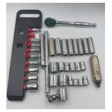Craftsman & Stanley Socket Set Lot w/ Snap-On