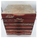 Vintage Dorman Products Metal Hardware Bin