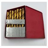 Craftsman Titanium Drill Bit Index Set  1/16" to