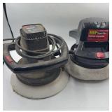 Pair of 10" Random Orbit Car Buffer/Polishers 