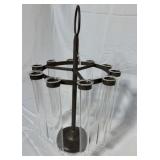 Melrose 10 vase Circular Candle Holder Stand with