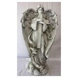 Roman, Inc. Guardian Angel with Cross Statue 