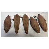 Creative Co-Op 16' Glittered Paper Pinecone
