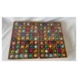 Creative Co-Op Mini Glass Ball Ornaments  Two