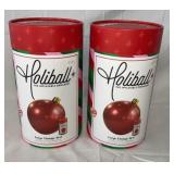 Holiball "Large Vintage Red" Inflatable Ornament,