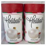 Holiball® "Medium Pearl" Inflatable Ornaments 