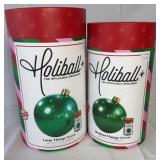 Holiball® Vintage Green Inflatable Ornaments 