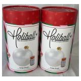 Holiball "Large Pearl" Inflatable Ornament, 30" 