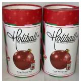 Holiball "Large Vintage Red" Inflatable Ornament,