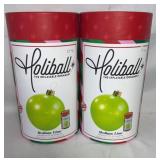 Holiball® "Medium Lime" Inflatable Ornaments 
