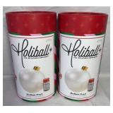 Holiball® "Medium Pearl" Inflatable Ornaments 