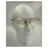 Vintage SRO Lady Arlo Gold-Tone Half-Rim