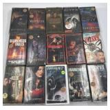 15 Horror VHS Tapes