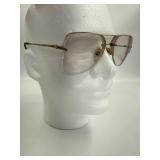 Vintage Italian Gold Electroplated Half-Rim