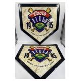 Pair of 1995 Coors Field 'Home of the Rockies'