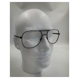Vintage Etiquette Gunmetal Aviator Eyeglass