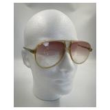 Vintage Diplomat "Parker" Aviator Glasses  Clear