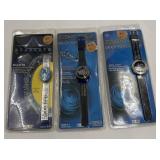 3 Vintage 1990s Sci-Fi Watches  Stargate & Star