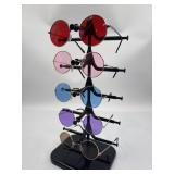 Round Colored-Lens SunglassesThis is a fun