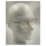 Cazal Pure Titanium Semi-Rimless Eyeglasses, Made