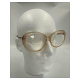 Vintage 1970s80s Shuron Oversized Round Eyeglass