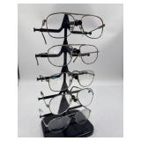 Men's Metal Aviator Eyeglasses and
