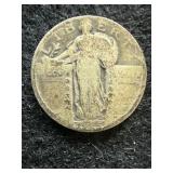 1925 Standing Liberty Quarter  90% Silver