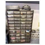 Pair of 32-Drawer Hardware Organizer Bins  Fully