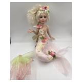 Golden Keepsakes Heirloom Porcelain Mermaid Doll