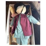 Cloth Doll & Plush Collectible Box Lot 