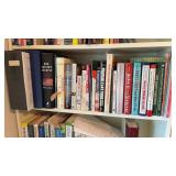 Assorted books & novels. Winning bid takes