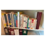 Assorted books & novels. Winning bid takes