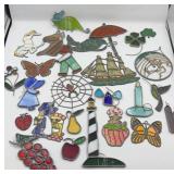 Large Stained Glass Suncatcher Collection. An