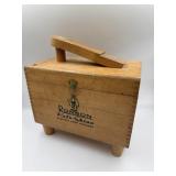 Vintage Ronson Roto-Shine Shoe Caddy with Vintage